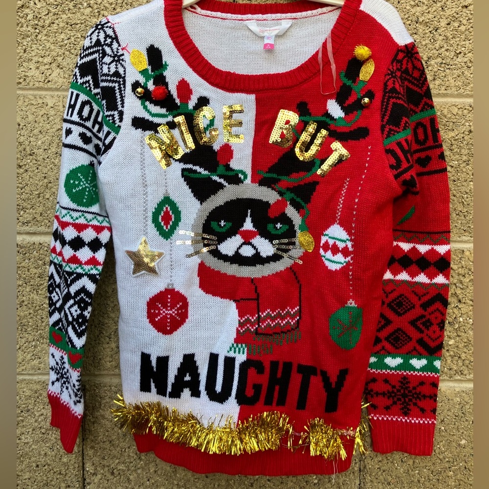 Nice But Naughty Christmas Sweater